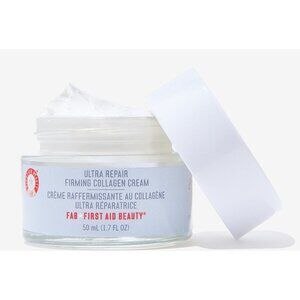 First Aid Beauty NIB Ultra Repair Firming Collagen Cream 1.7oz Unscented